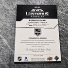 Rasmus Kupari 2021-22 Black Lustrous Rookies Auto - pikkukuva 2