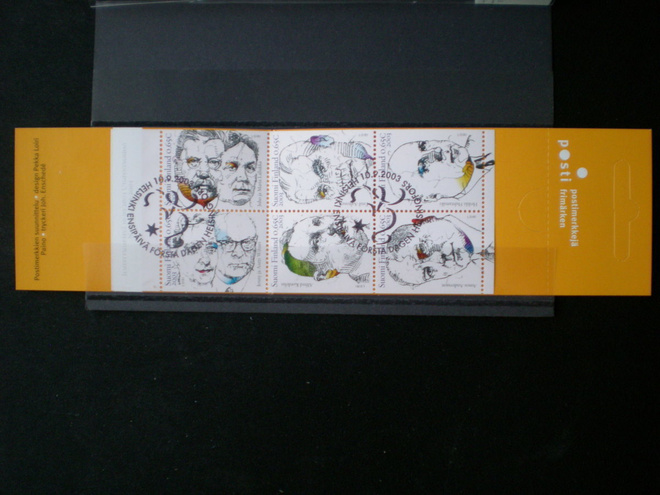 FDC-leimattu vihko Mesenaatit - LaPe V60 o
