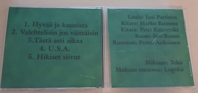 Gregor harmaa; Tribute cd KOLMAS NAINEN