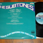 the SUBTONES - Boys Want Fun - LP 1986 mod rock EX - pikkukuva 2