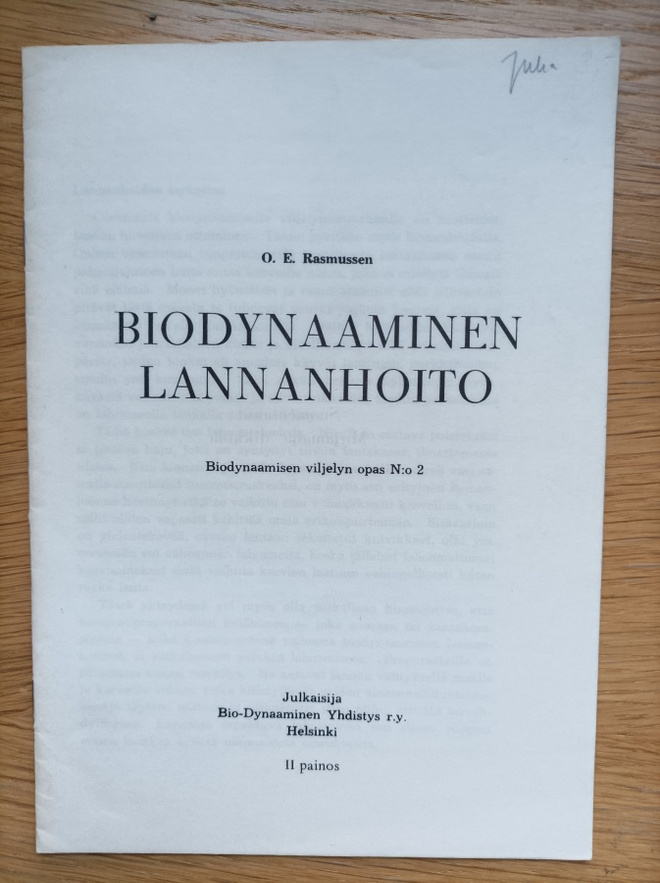 Biodynaaminen lannanhoito