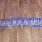 Uniikki työ,herkkä "Tulppaanimeri" tauluksi,185cm X 38cm - pikkukuva 1