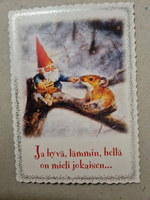 Joulupukki ja orava