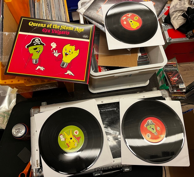 Queens Of The Stone Age - Era Vulgaris 3LP 10”