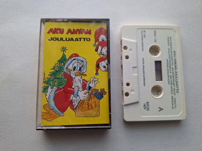 AKU ANKAN JOULUAATTO  ( RARE ) C-kasetti