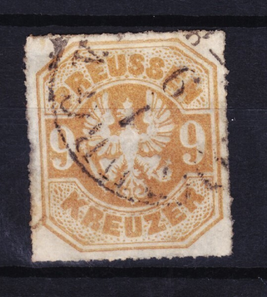 Saksa Reich Preussi 1867 Mi 26 Mi 60€