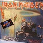 IRON MAIDEN - 2 MINUTES TO MIDNIGHT EX+/EX 12'' MAXI SINGLE - pikkukuva 1