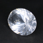 Fancy valkoinen jää kvartsi 127.40 ct Ex. Dunil Gunasekara - pikkukuva 1