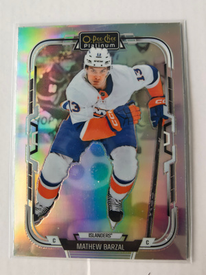 Matthew Barzal 2025-26 OPC Platinum Rainbow