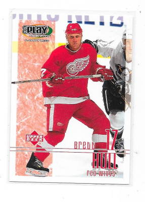 2002-03 UD Limited Playmakers #84 Brett Hull Detroit