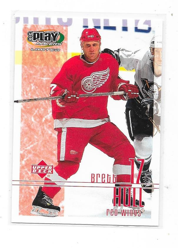 2002-03 UD Limited Playmakers #84 Brett Hull Detroit