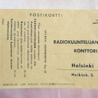 RADIO.. 1938 - *SEURAN* POSTIKORTTI N:o 10 - pikkukuva 2