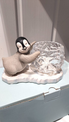 PARTYLITE PINGVIINI JA LUMIPALLO - VOTIIVISOMISTE