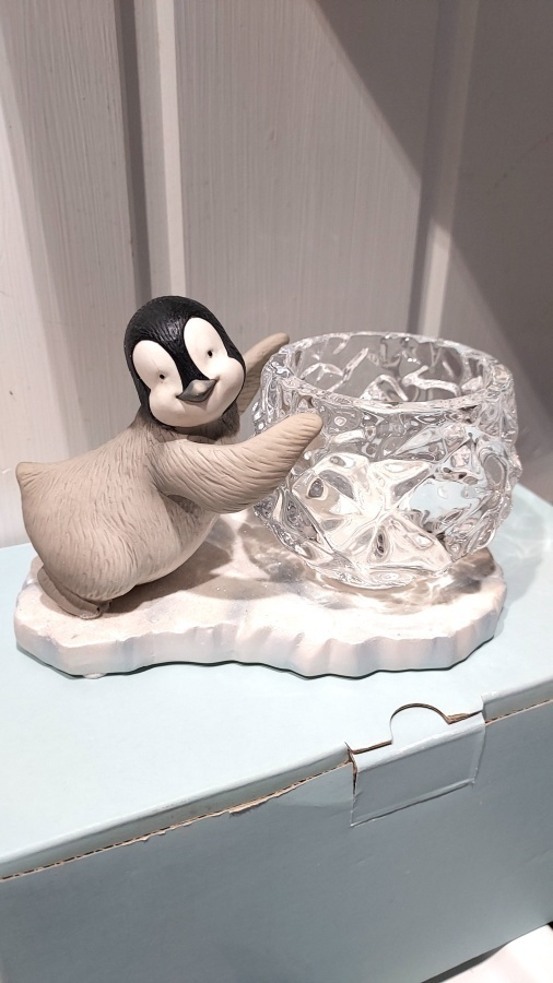 PARTYLITE PINGVIINI JA LUMIPALLO - VOTIIVISOMISTE