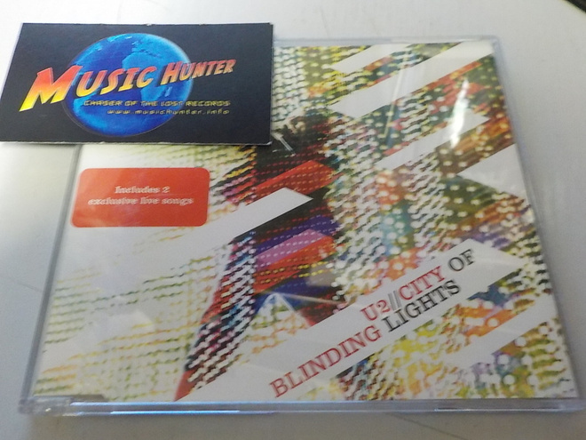 U2 - CITY OF BLINDING LIGHTS UUSI CDS (+)