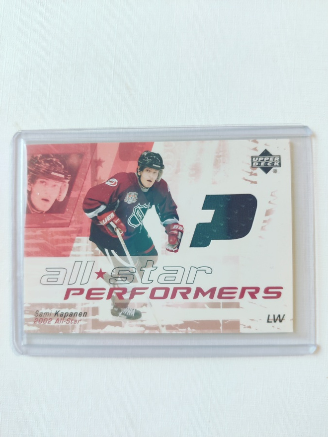 Sami Kapanen - 02-03 UD All-Star Performers Jersey