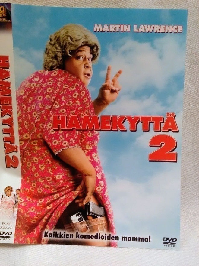 Dvd Hamekyttä 2 - Big Momma's House 2