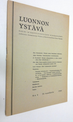 Luonnon ystävä n:o 4/1946