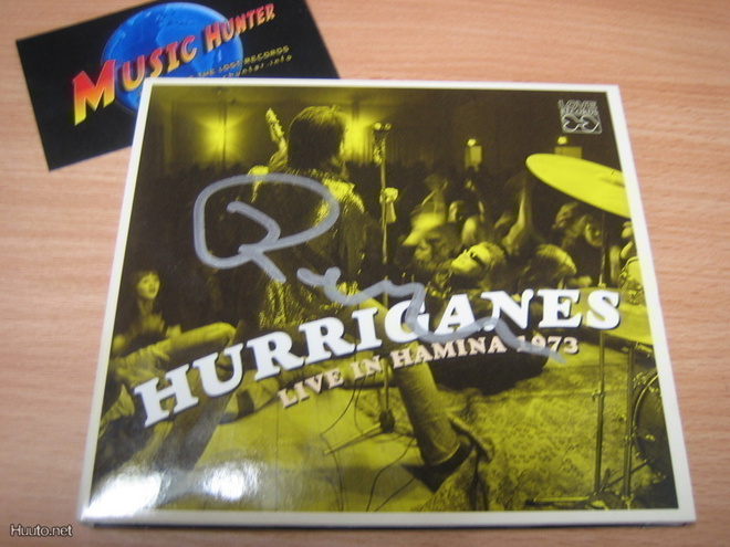 HURRIGANES - LIVE IN HAMINA 1973 CD REMUN NIMMARILLA !