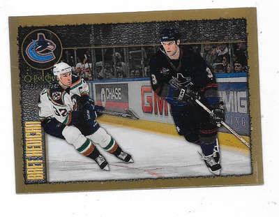 1998-99 OPC Chrome #81 Bret Hedican , Vancouver Canucks