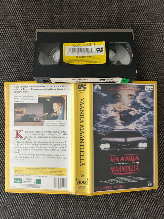 Vaanija Maantiellä - Wheels Of Terror 1990 Esselte VHS FI