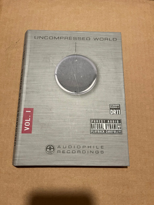 Uncompressed World Vol. I, Audiophile recordings CD