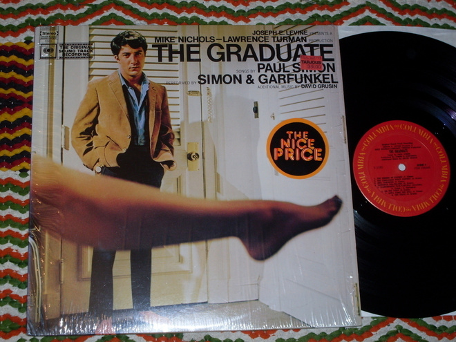 SIMON & GARFUNKEL & DAVE GRUSIN - The Graduate - LP 1968 EX
