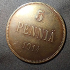 1914 vuoden 5 penniä - pikkukuva 1