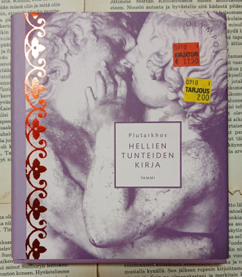 Plutarkhos - Hellien tunteiden kirja (sid.)