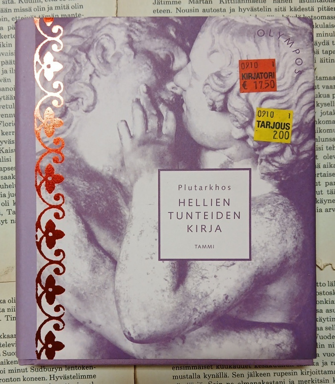 Plutarkhos - Hellien tunteiden kirja (sid.)