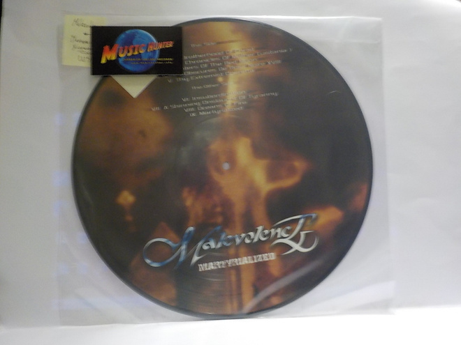 MALEVOLENCE - MARTYRIALIZED UUSI 12" PICTURE VINYL