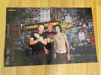 Blink 182 juliste ja tarra
