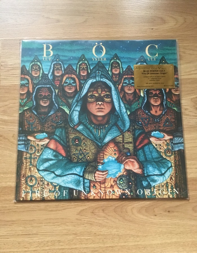 Blue Öyster Cult – Fire Of Unknown Origin MOV LP (Turquoise)