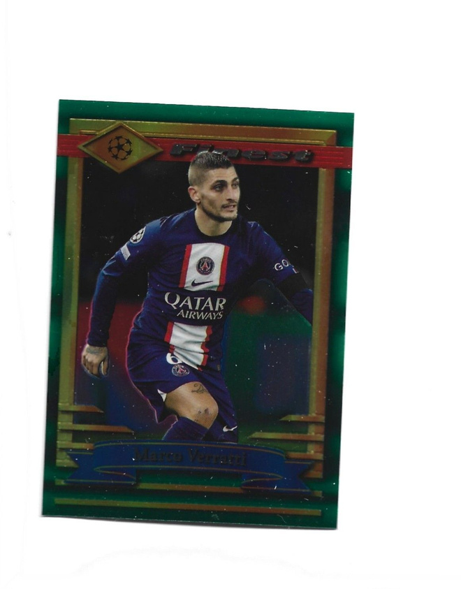 MARCO VERRATTI - PARIS- SAINT GERMAIN - 2022-23 TOPPS FINEST