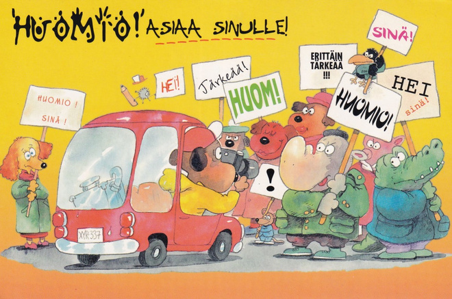 Mauri Kunnas: Huomio ! Asiaa sinulle  ,   b417