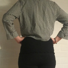 London musta/valkoinen ruudullinen paita/bolero M - pikkukuva 4