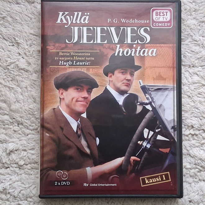 Kyllä Jeeves hoitaa, kausi 1. (2 x DVD)