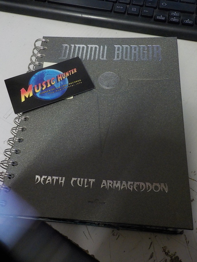 DIMMU BORGIR - DEATH CULT ARMAGEDDON KIRJA+CD