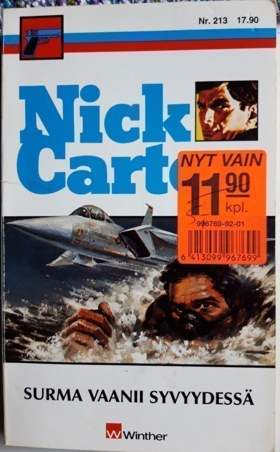 Nick Carter 213/1990: Surma vaanii syvyydessä