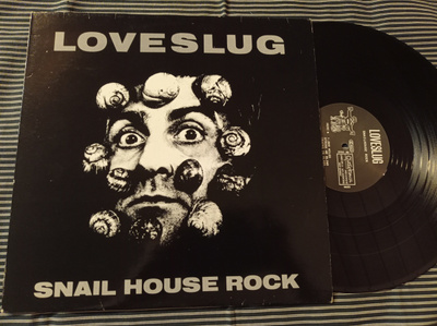 LOVESLUG Snail House Rock 12"