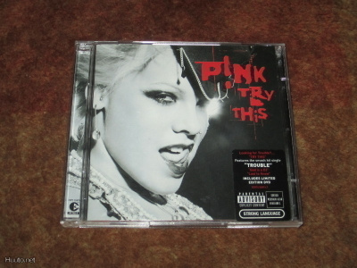 PINK - TRY THIS - CD + DVD limited edition