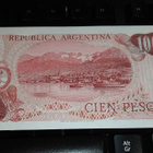 Argentiina 100 Pesos 1977 P302A UNC - pikkukuva 2