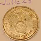 2 Reichsmark 1939 F natsisaksa hopeaa - pikkukuva 1