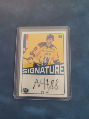 Niko Huuhtanen Signature /100. Liiga, Cardset 23-24