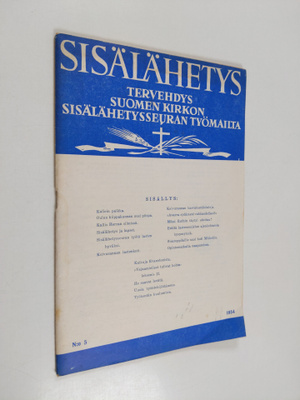 Sisälähetys N:o 5/1954