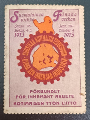 1913 Suomalainen viikko kirjeensulkija