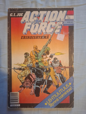 Action Force (G.I. Joe) sarjakuvalehtiä 28 kpl erä (1988–199