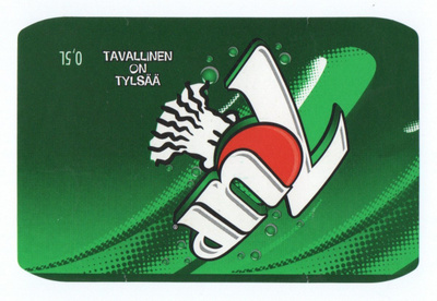 Etiketti 7 UP Tavallinen on tylsää