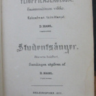 D. Hahl (t.): Ylioppilaslauluja I-II. K. E. Holms 1871-73 - pikkukuva 3
