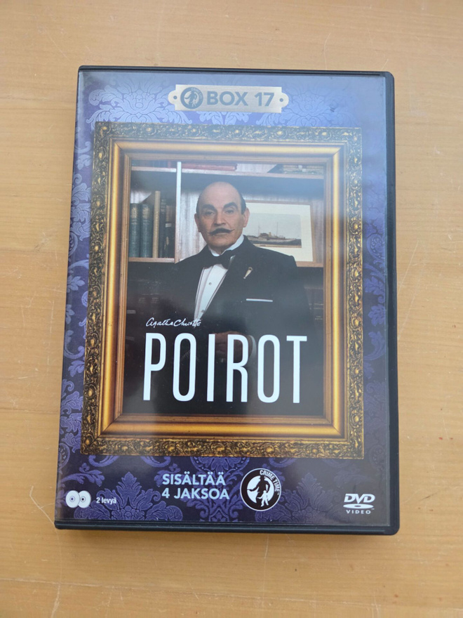 CHRISTIE . 2DVD . POIROT BOX 17 NELJÄ JAKSOA .